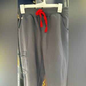 Figs Charcoal Scrubs Zamora Jogger Small Tall